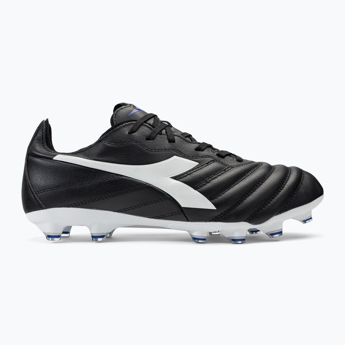 Мъжки футболни обувки Diadora Brasil Elite 2 LT LP12 в черно и бяло DD-101.179061-D0214-40 2