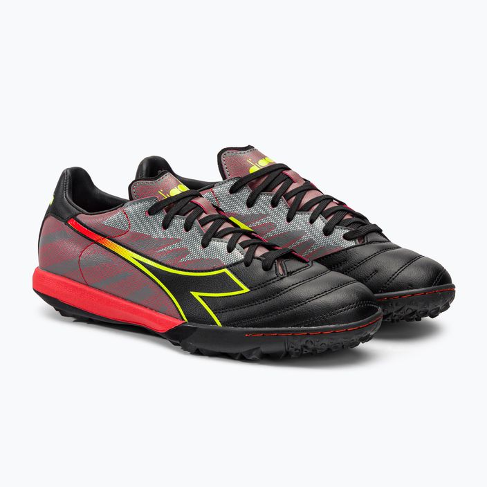 Мъжки футболни обувки Diadora Brasil Elite Veloce R TFR в черно и червено DD-101.179182-D0136-40 4