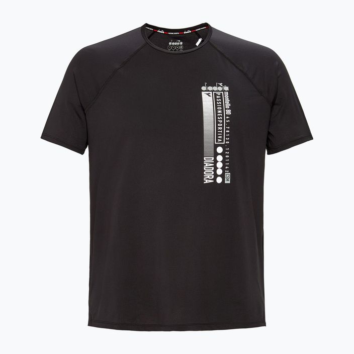 Мъжка тениска за бягане Diadora Super Light Be One черна DD-102.179160-80013 6