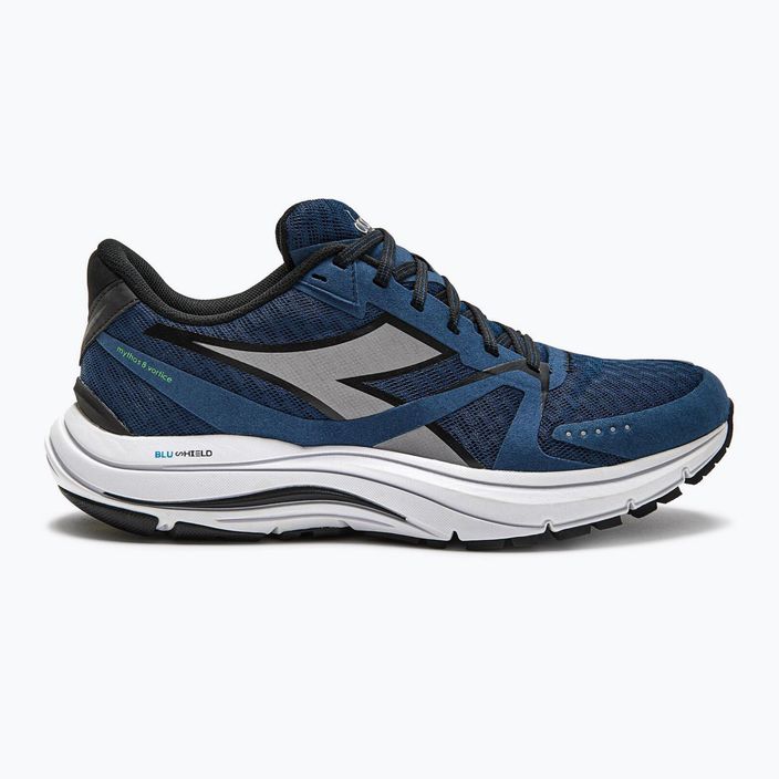 Мъжки обувки за бягане Diadora Mythos Blushield 8 Vortice blue opal/silver dd/white 11