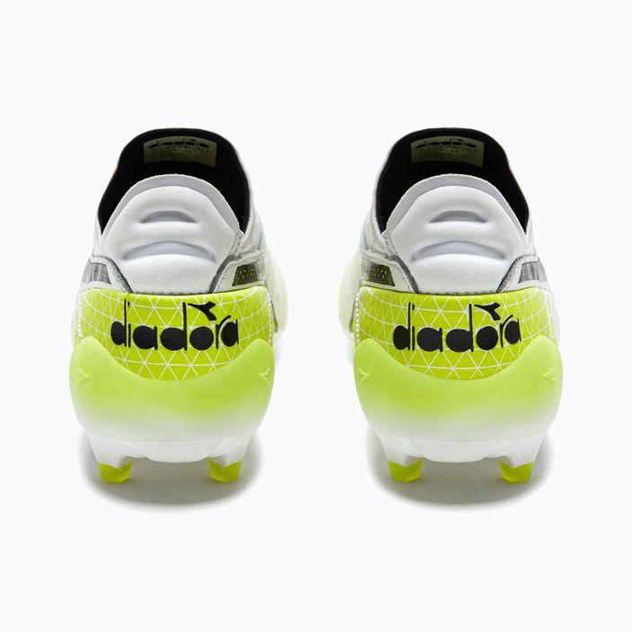 Мъжки футболни обувки Diadora Brasil Elite Tech GR LPX white/black/fluo yellow 12