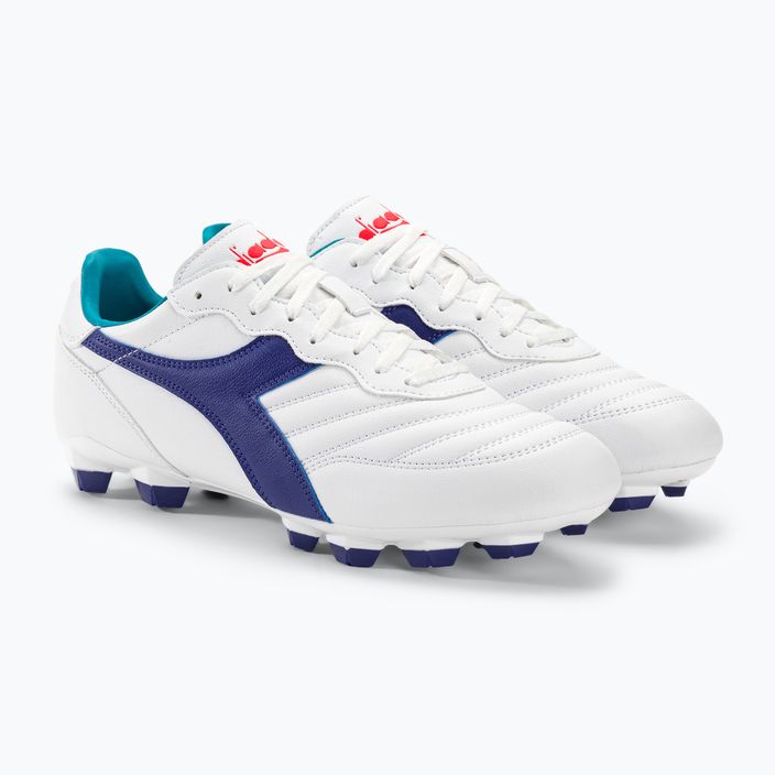 Мъжки футболни обувки Diadora Brasil 2 R LPU white/navy 5