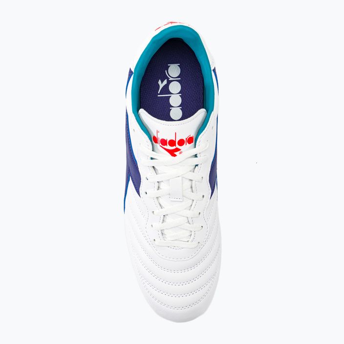 Мъжки футболни обувки Diadora Brasil 2 R LPU white/navy 7