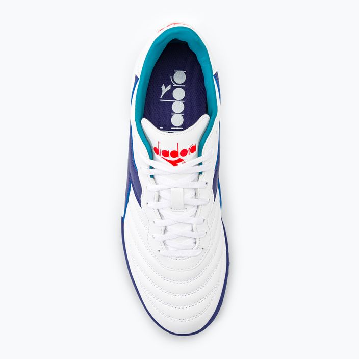 Мъжки футболни обувки Diadora Brasil 2 R TFR white/navy 7