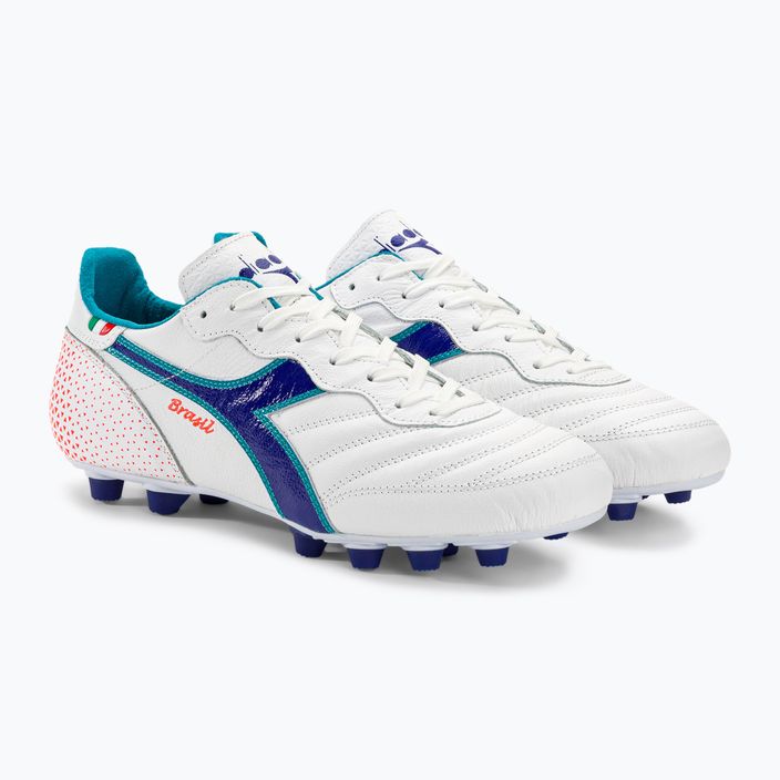 Мъжки футболни обувки Diadora Brasil Italy OG GR LT+ MDPU white/navy 4