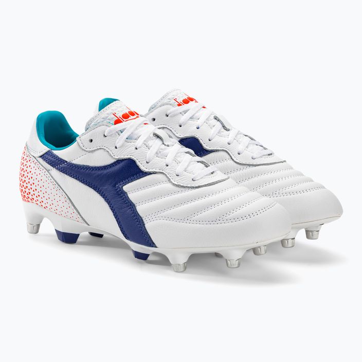 Мъжки футболни обувки Diadora Brasil GR LT+ MPH white/navy 4