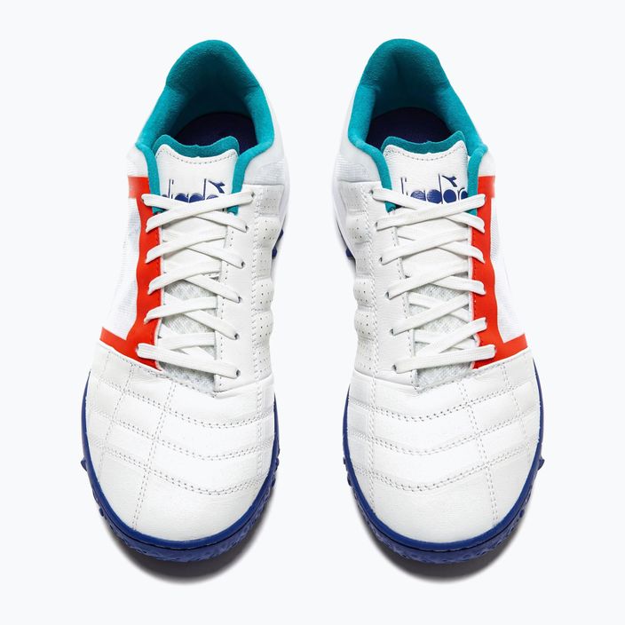 Мъжки футболни обувки Diadora Brasil Sala Cup TF white/navy 12