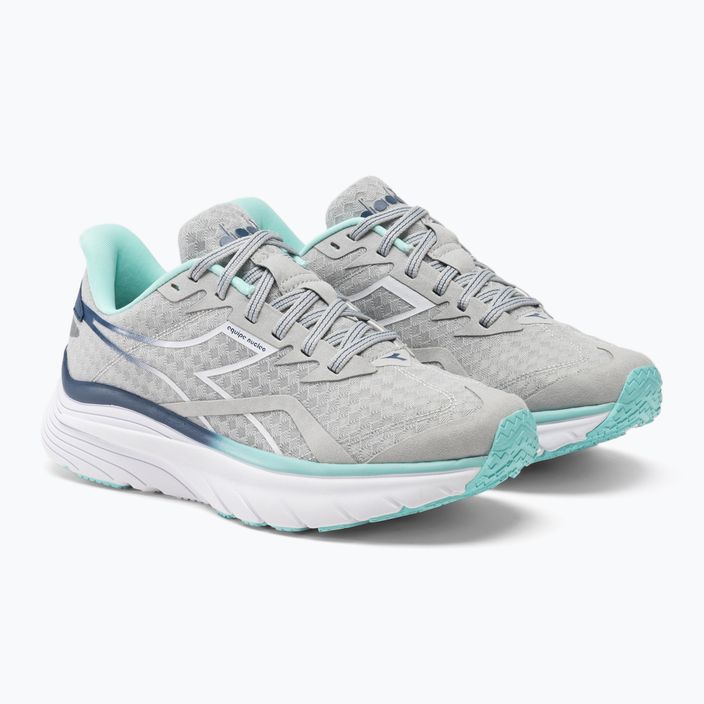Дамски обувки за бягане Diadora Equipe Nucleo silver dd/white/aruba blue 4