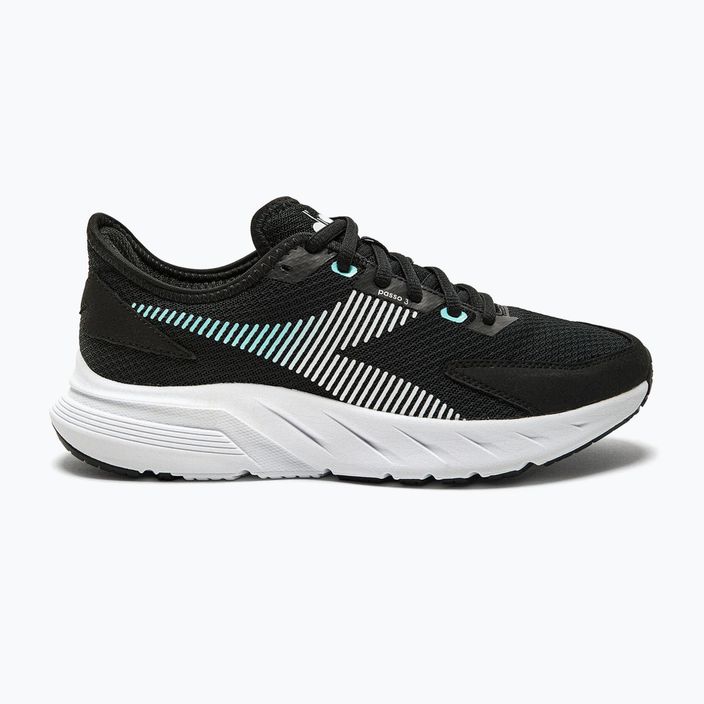 Дамски обувки за бягане Diadora Passo 3 black/white/aruba blue 11