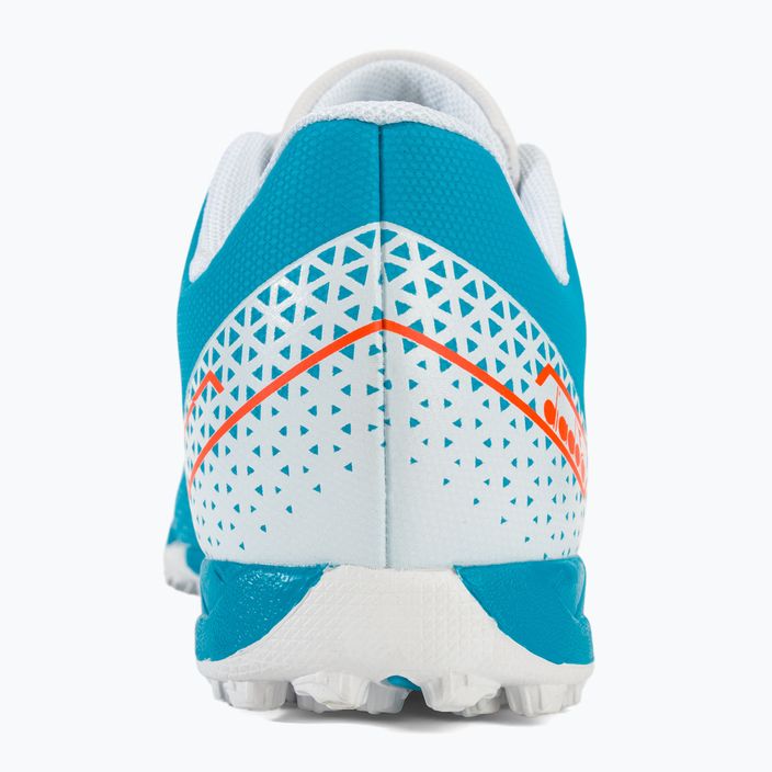 Детски футболни обувки Diadora Pichichi 6 TF JR синьо флуо/бяло/оранжево 6