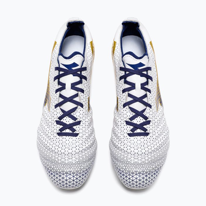 Мъжки футболни обувки Diadora Brasil Elite GR LT LP12 white/blue/gold 11