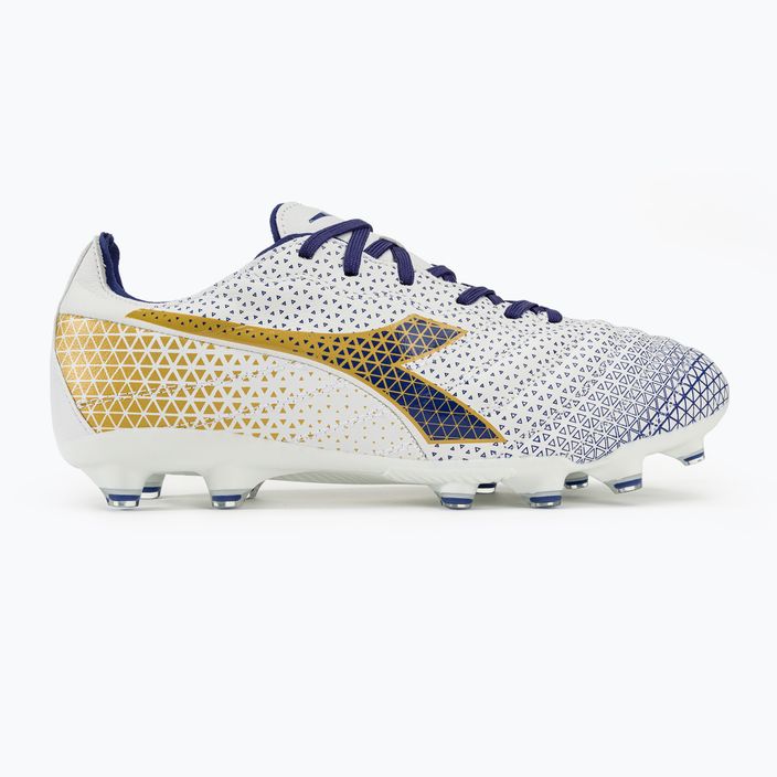 Мъжки футболни обувки Diadora Brasil Elite GR LT LP12 white/blue/gold 2