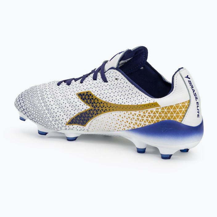 Мъжки футболни обувки Diadora Brasil Elite Tech GR ITA LPX white/blue/gold 3