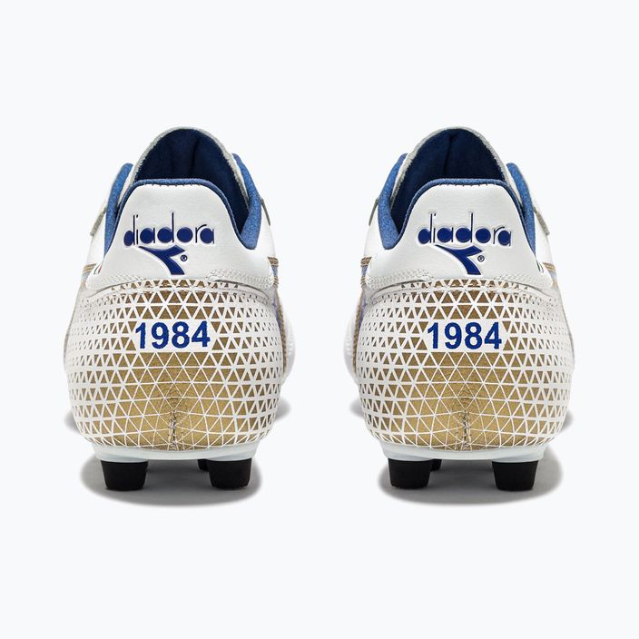 Мъжки футболни обувки Diadora Brasil Italy OG GR LT+ MDPU white/blue/gold 9
