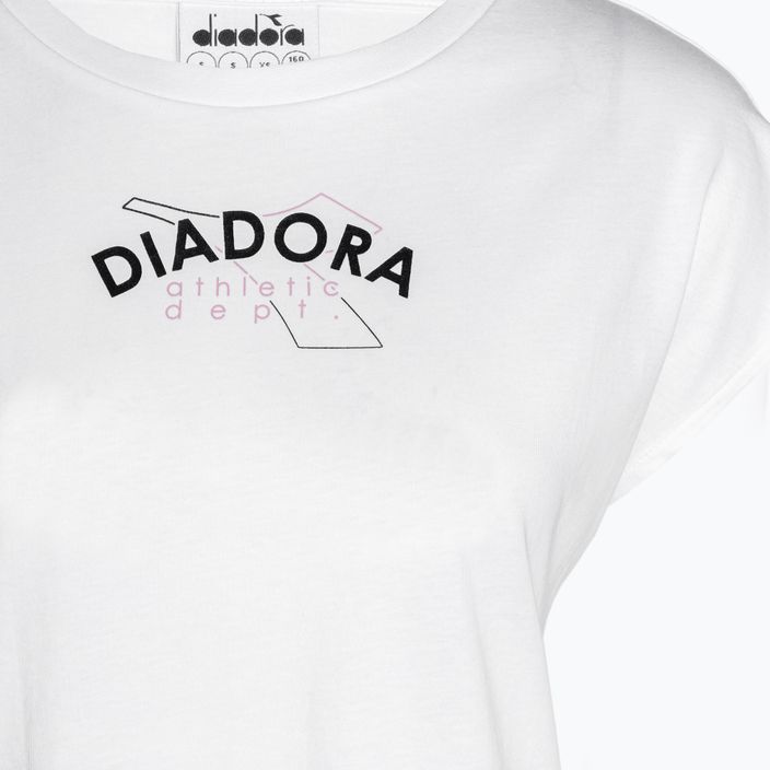 Дамска риза Diadora Athletic Dept. bianco ottico 3