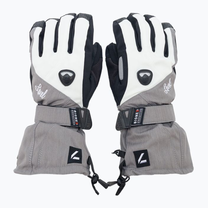 Дамски ръкавици за сноуборд Level Butterfly silver 1041WG.08 3