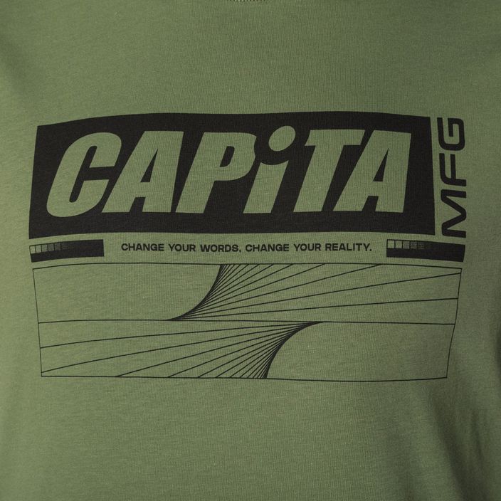 Тениска CAPiTA Reality sage 3