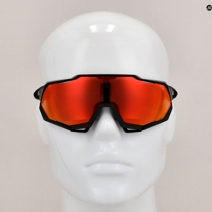 Очила за колоездене 100% Speedtrap soft tact black/red multilayer mirror 60012-00004 11