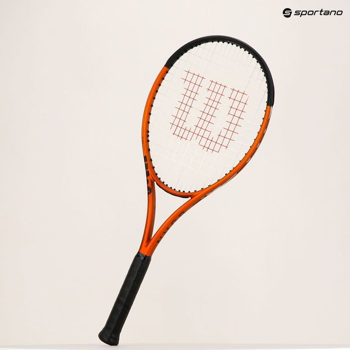 Wilson Burn тенис ракета оранжева 100LS V5.0 оранжева WR109010 7
