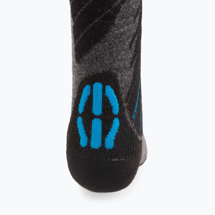 Мъжки ски чорапи UYN Ski Comfort Fit medium grey/melange/azure 5