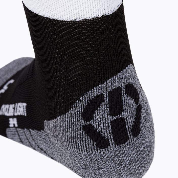 Мъжки чорапи за колоездене UYN Light black/white 4