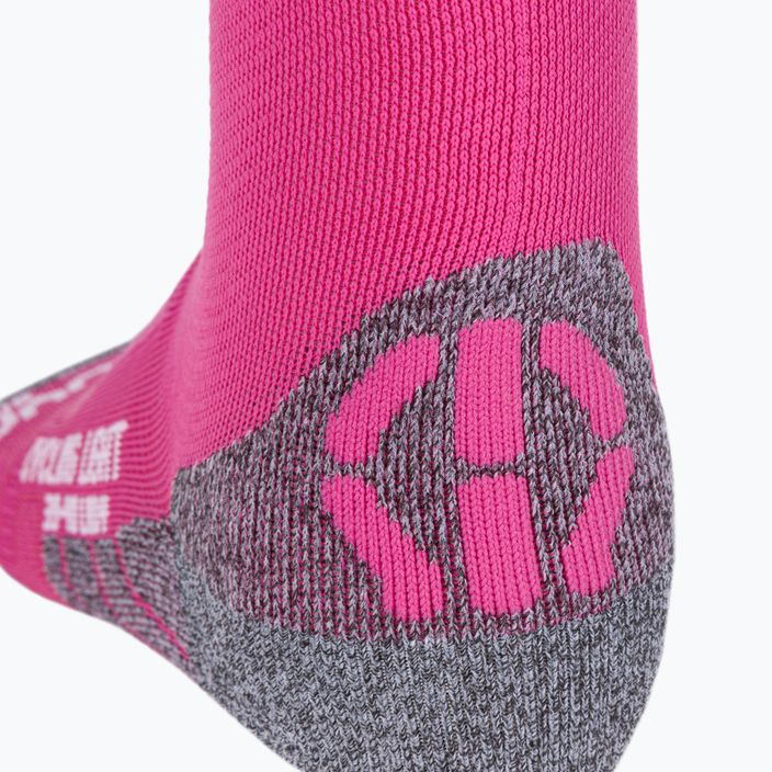 Дамски чорапи за колоездене UYN Light pink/white 3