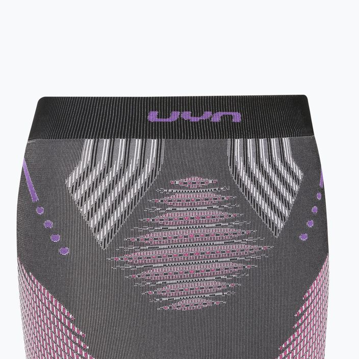 Термоактивни панталони за жени UYN Evolutyon UW Medium anthracite melange/raspberry/purple 3