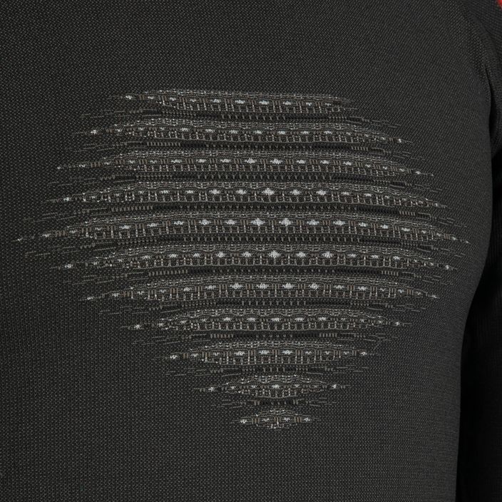 Мъжки термален суитшърт UYN Evolutyon Comfort UW Shirt charcoal/white/red 3