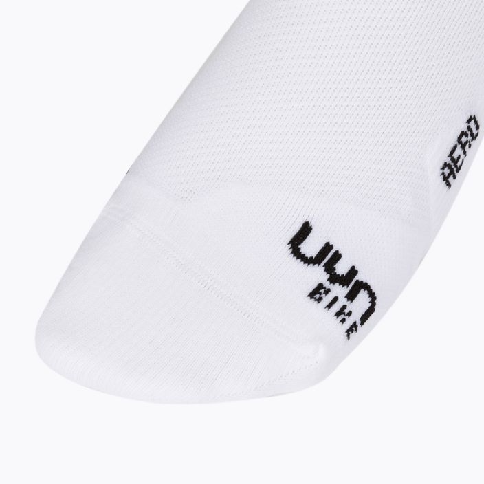 Мъжки чорапи за колоездене UYN Aero white/black 3