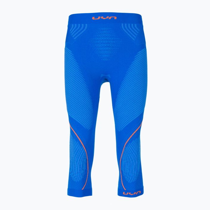 Мъжки термоактивни панталони UYN Evolutyon UW Medium blue/blue/orange shiny 2