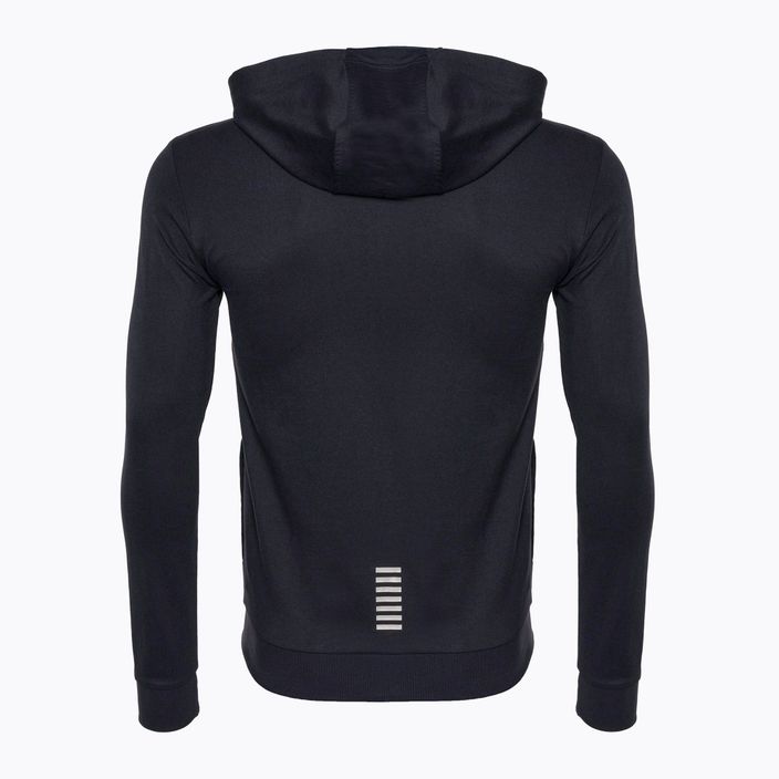 Мъжки EA7 Emporio Armani Train Core ID Hoodie FZ Coft night blue 2