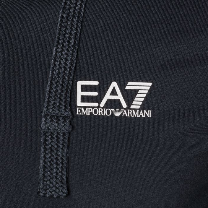 Мъжки EA7 Emporio Armani Train Core ID Hoodie FZ Coft night blue 3