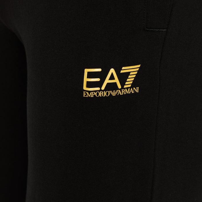 Мъжки панталони EA7 Emporio Armani Train Core ID Coft Slim с черно/златно лого 3
