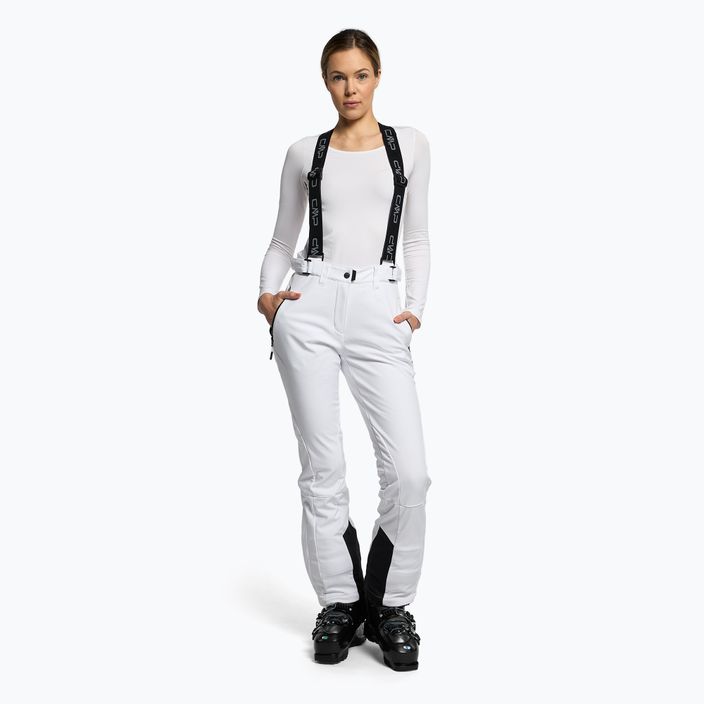 Дамски ски панталони CMP white 3W03106/88BG