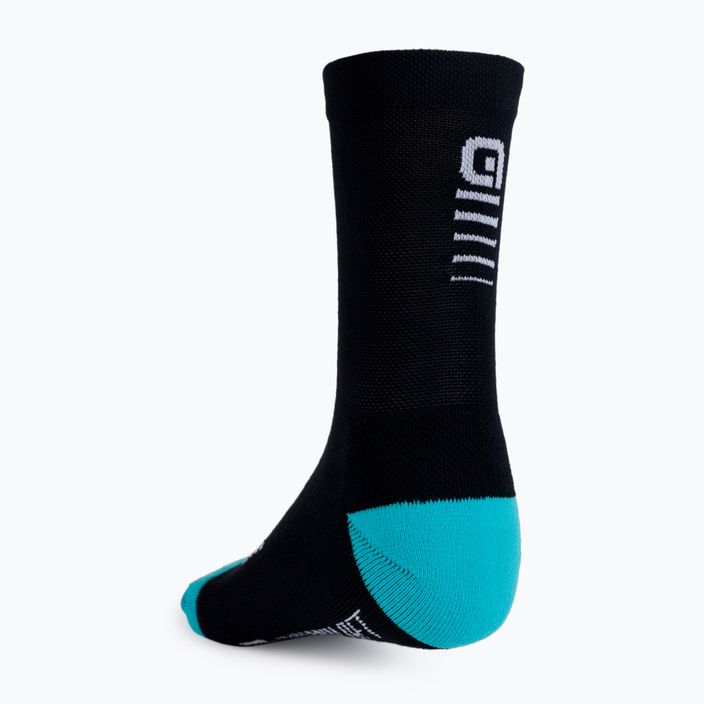 Мъжки чорапи за колоездене Alé Thermo Primaloft black/blue L20066467 2