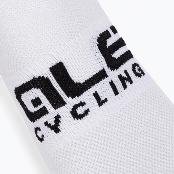 Alé Scanner чорапи за колоездене черно и бяло L21181400 3
