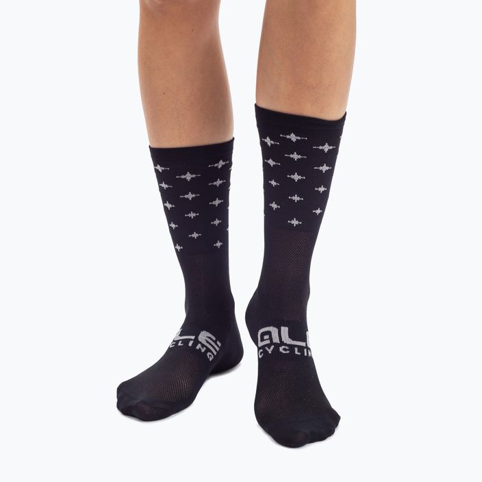 Alé Stars чорапи за колоездене черни L21183584 4