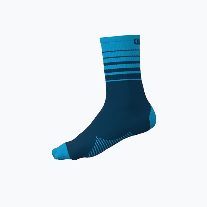 Alé One чорапи за колоездене тъмно синьо L22217461 4