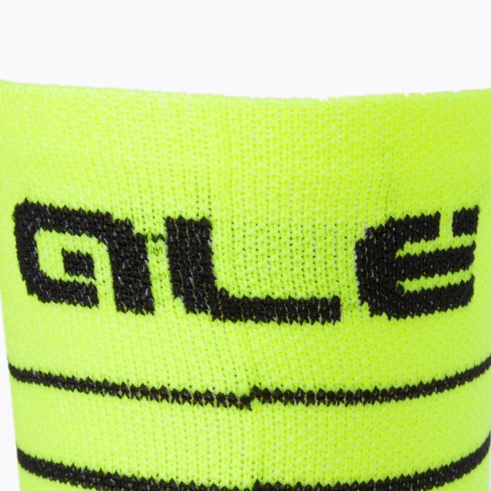 Alé One чорапи за колоездене черни и жълти L22217460 3