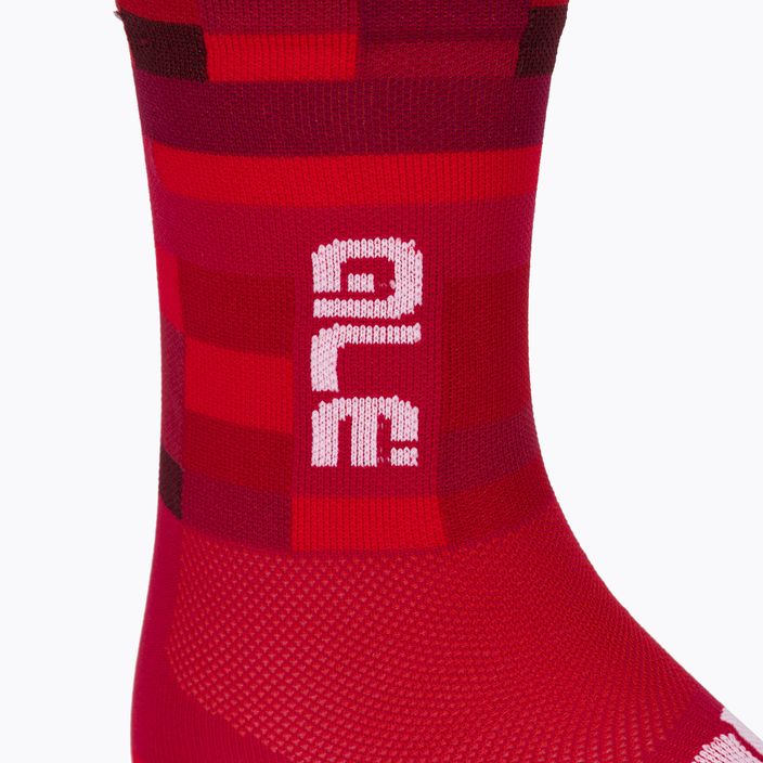 Alé Match червени чорапи за колоездене L22218405 3