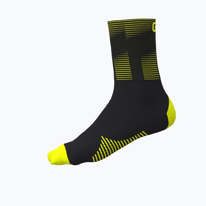 Alé Sprint чорапи за колоездене жълти L22231460 5