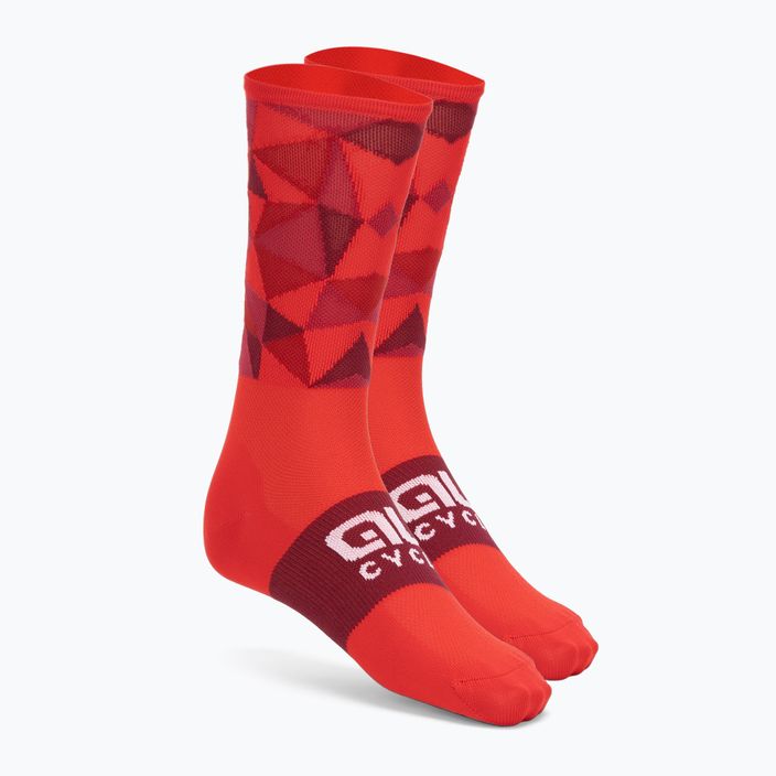 Alé Action чорапи за колоездене червени L23161405