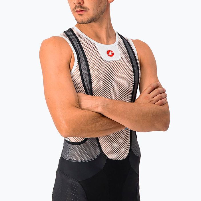 Мъжка колоездачна фланелка без ръкави Castelli Core Mesh 3 White 3