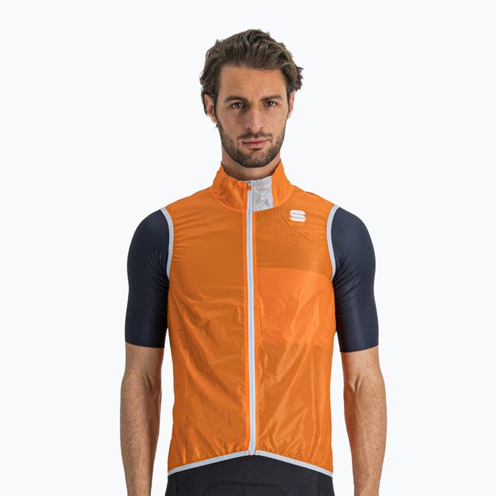 Мъжка колоездачна жилетка Sportful Hot Pack Easylight orange 1102027.850