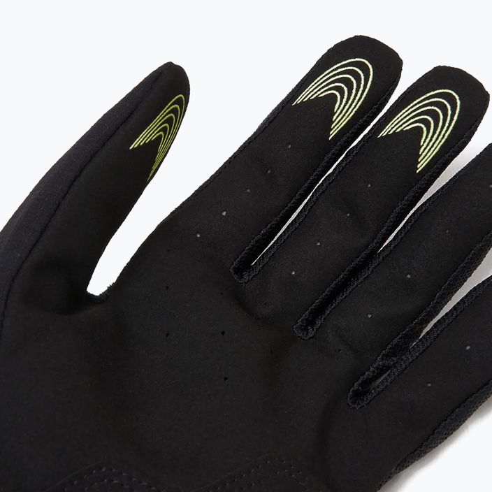 Oakley Drop In MTB Glove 2.0 black/lt green ръкавица за колоездене 7