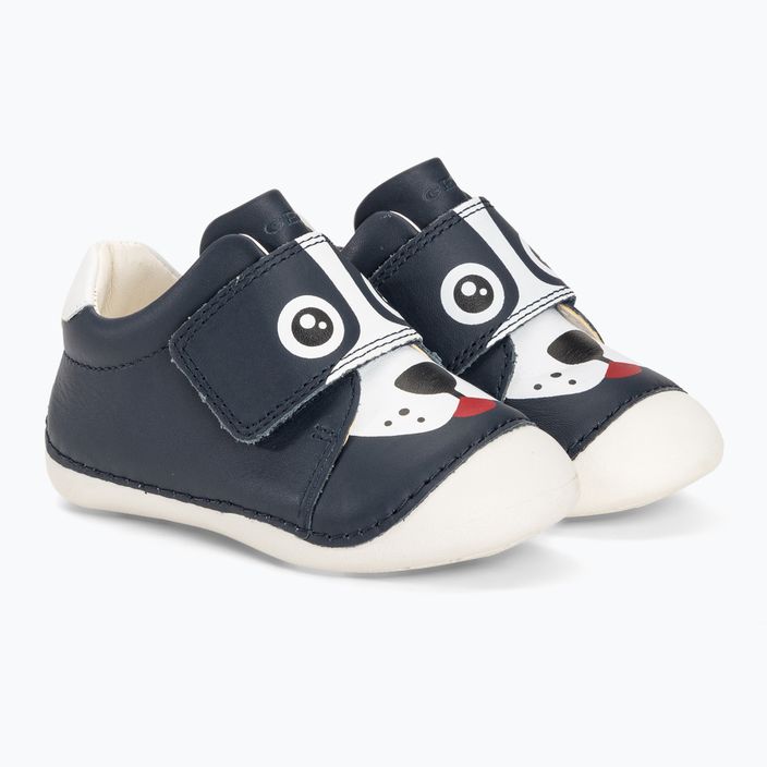 Детски обувки Geox Tutim в тъмносиньо/бяло 4