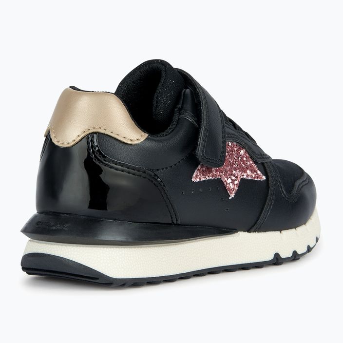 Детски обувки Geox Fastics черно/тъмно розово 10