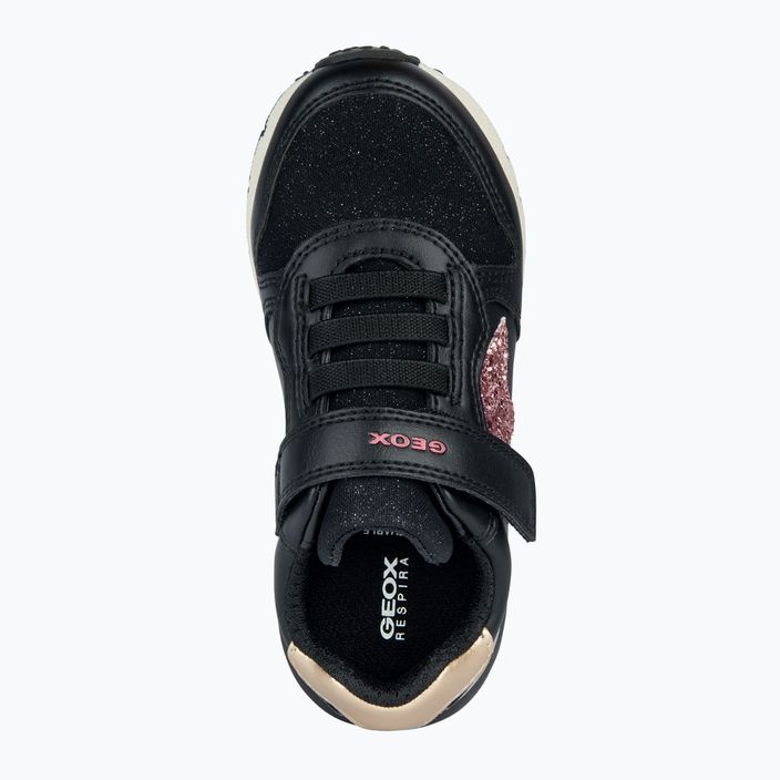 Детски обувки Geox Fastics черно/тъмно розово 11