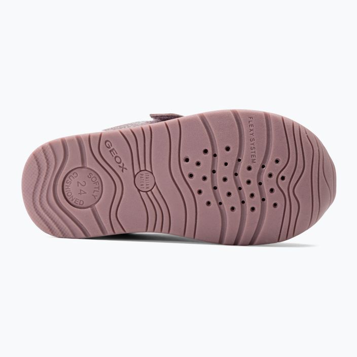 Детски обувки Geox Rishon тъмно розово/насиво 5