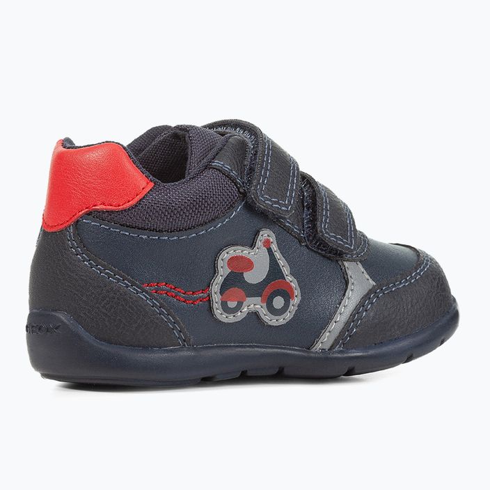 Детски обувки Geox Elthan в тъмносиньо/червено 10